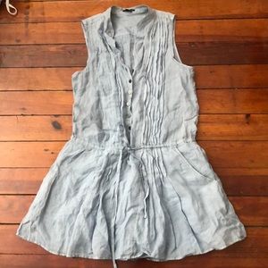 Theory~ dress chambray color